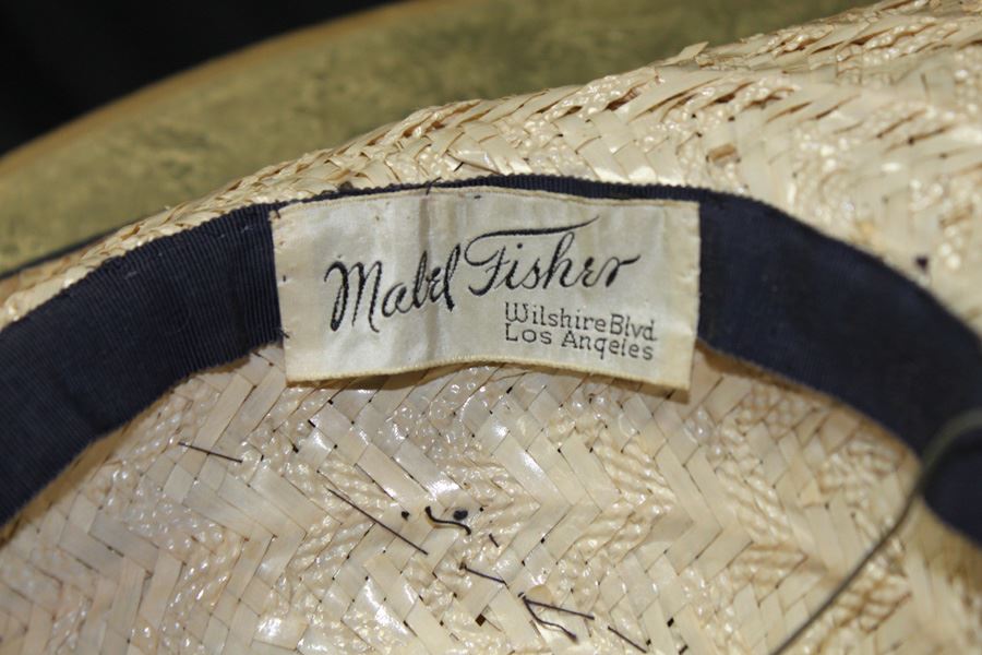 Vintage Mabel Fisher Woven Hat [Photo 3]