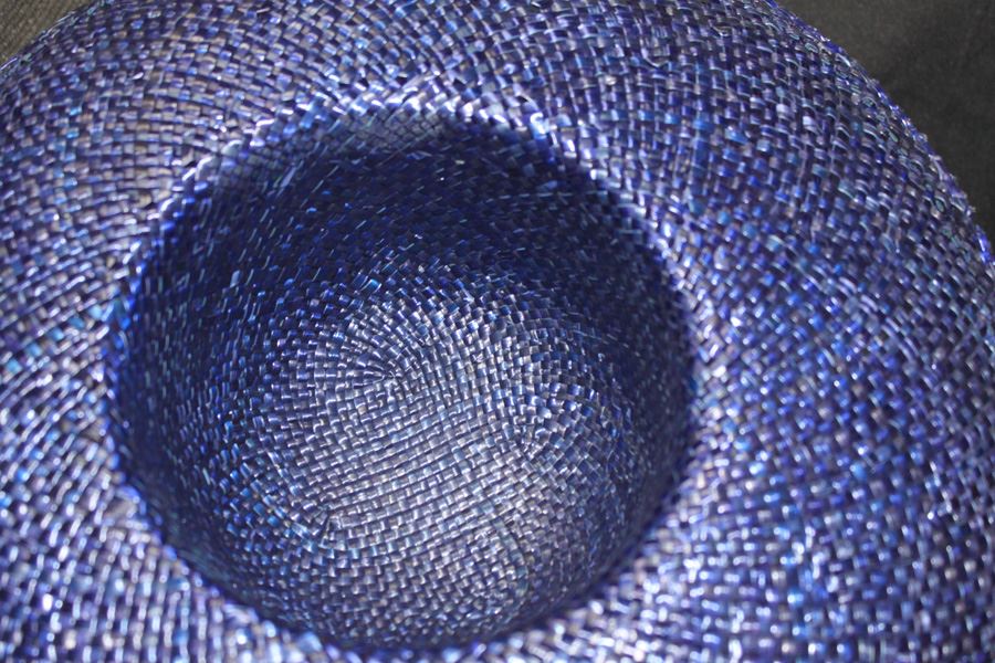 Blue Woven Hat [Photo 3]