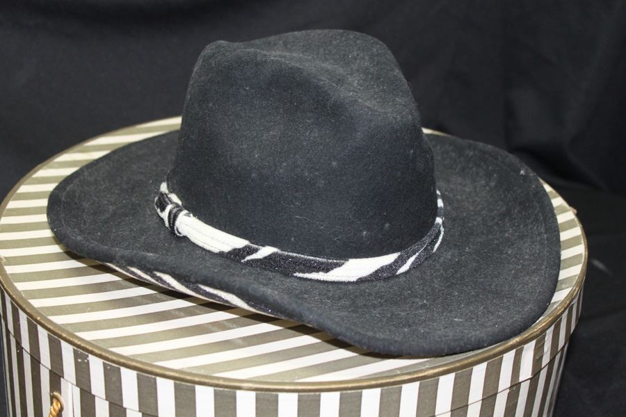 SCALA Wool Black Hat [Photo 5]