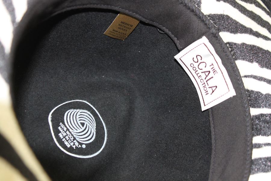 SCALA Wool Black Hat [Photo 3]