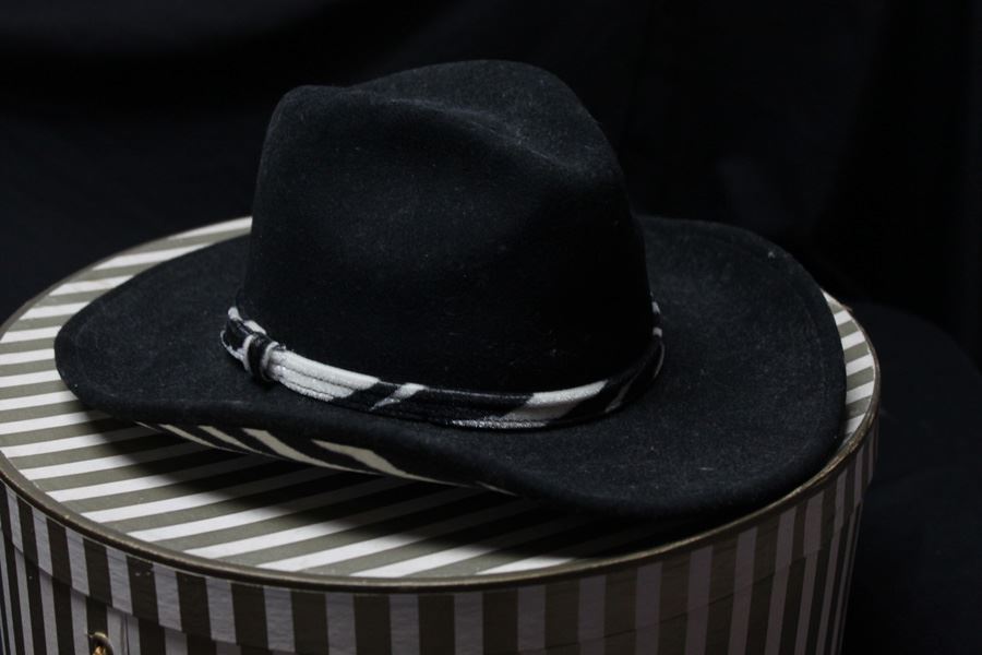 SCALA Wool Black Hat [Photo 1]