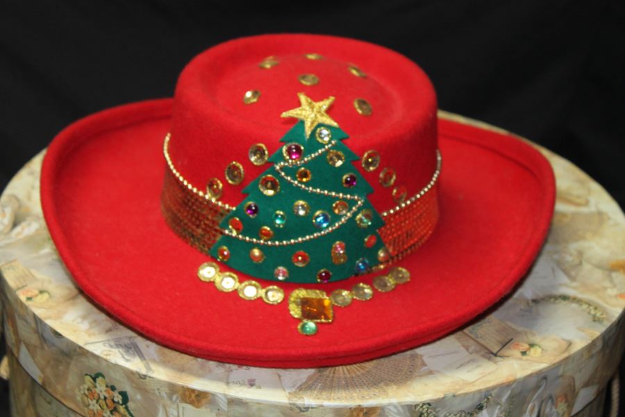 Ugly Christmas Sweater Red Hat [Photo 1]