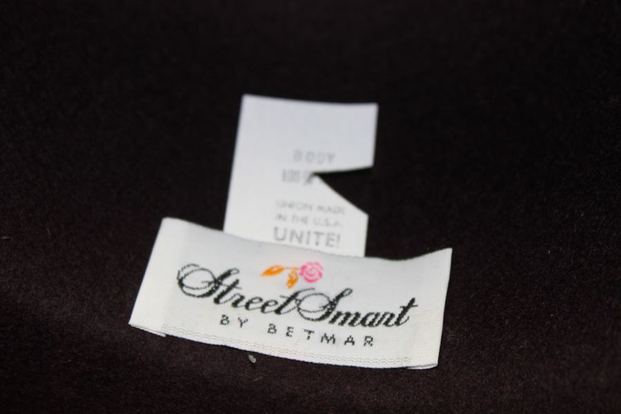 Black Betmar Wool Felt Hat [Photo 3]