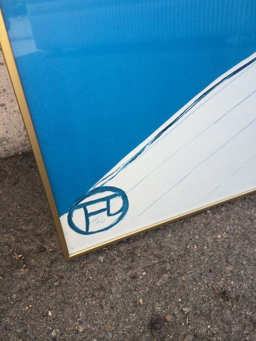 Framed May Milton 1895 Henri de Toulouse-Lautrec Print [Photo 2]