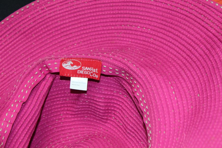 Set Of 5 Woven Colorful Hats [Photo 5]