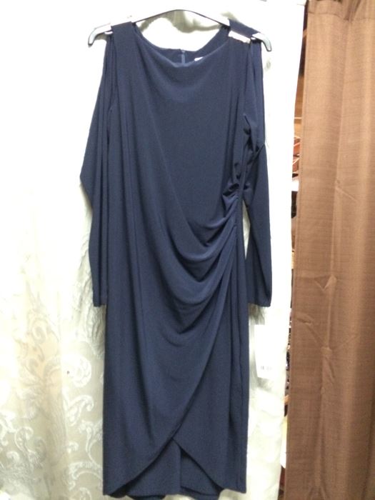 Joseph Ribkoff Blue Dress Size 10 Style 151005
