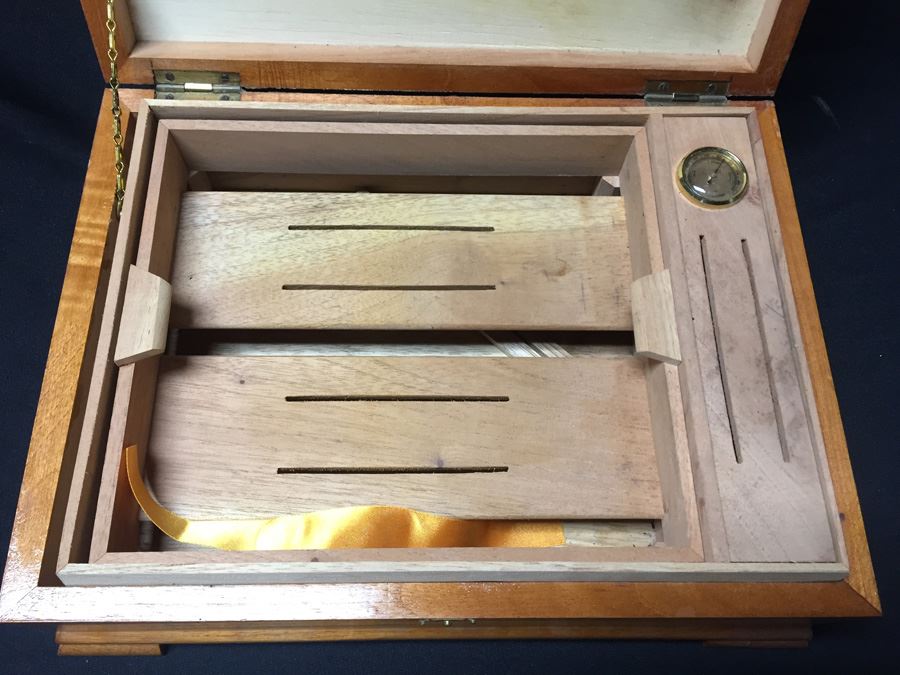 Vintage Cuban COHIBA Humidor Cedar Wood Cigar Box [Photo 7]