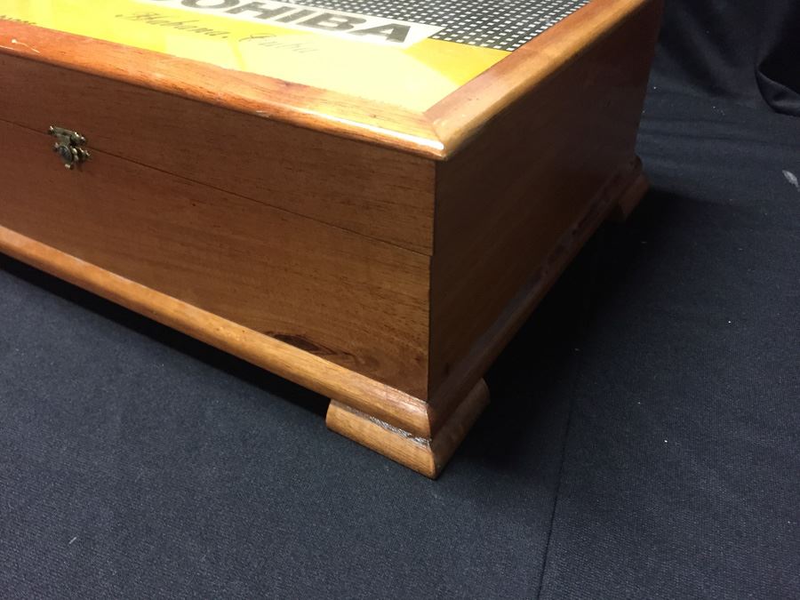Vintage Cuban COHIBA Humidor Cedar Wood Cigar Box [Photo 5]