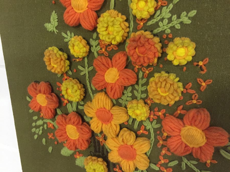 1970's Floral Artwork [Photo 3]
