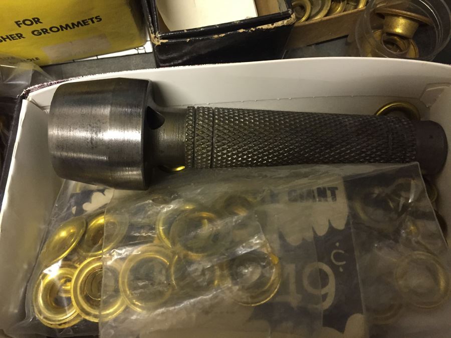 Nice 27-Drawer Metal Cabinet On Casters Filled With Hardware [Photo 12]