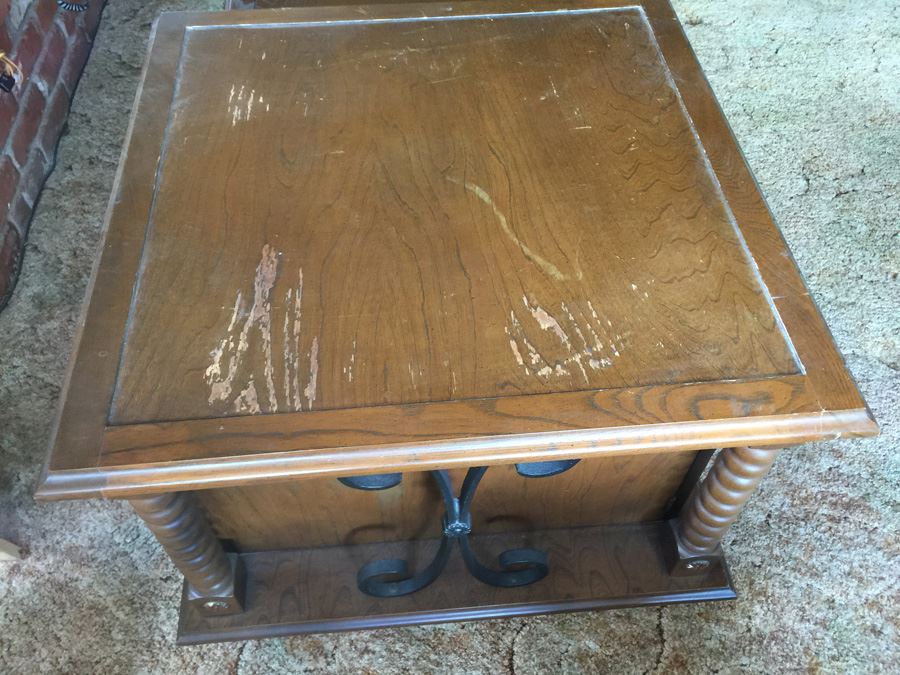 3-Piece Furniture Set - Includes Coffee Table And (2) End Tables On Casters [Photo 6]