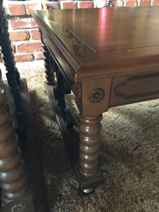 3-Piece Furniture Set - Includes Coffee Table And (2) End Tables On Casters [Photo 8]