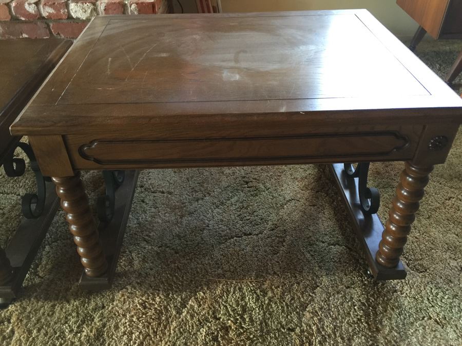 3-Piece Furniture Set - Includes Coffee Table And (2) End Tables On Casters [Photo 12]