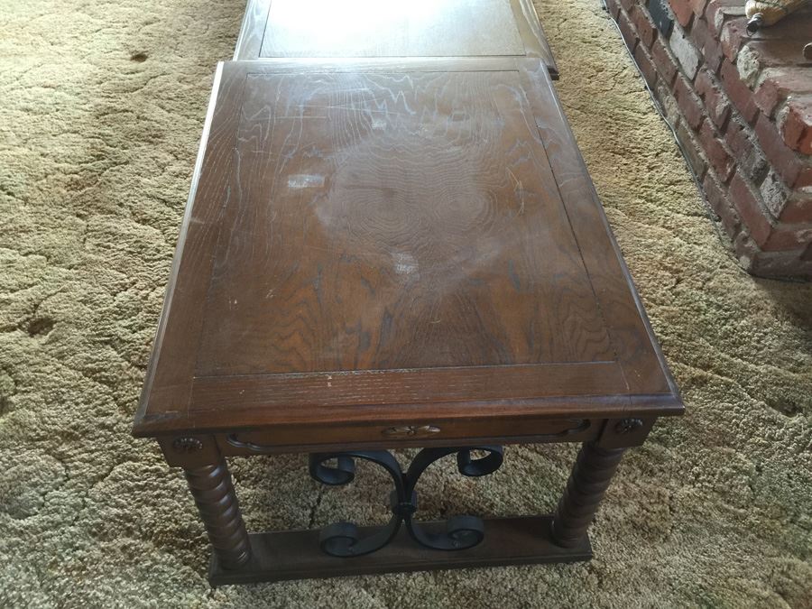 3-Piece Furniture Set - Includes Coffee Table And (2) End Tables On Casters [Photo 13]