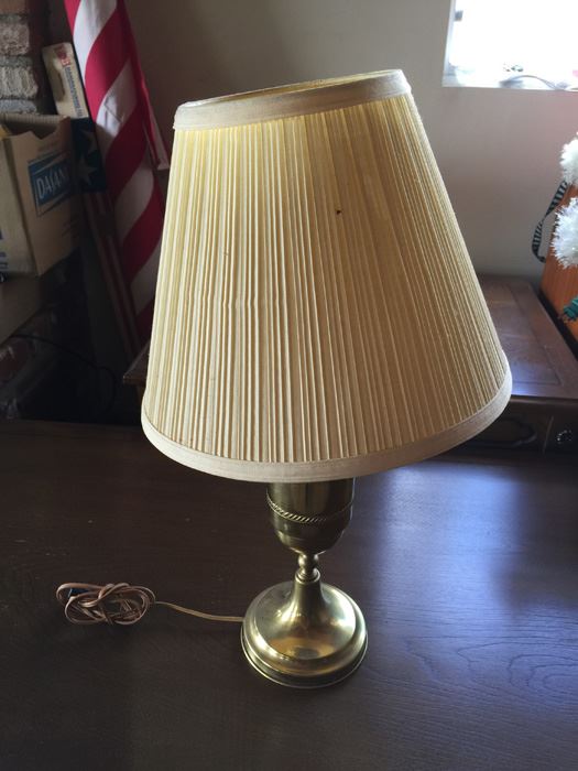 Brass Table Lamp