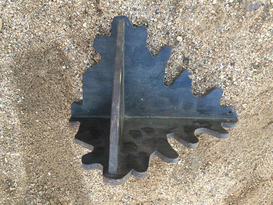 Pair Of Small Wooden Shelves [Photo 2]