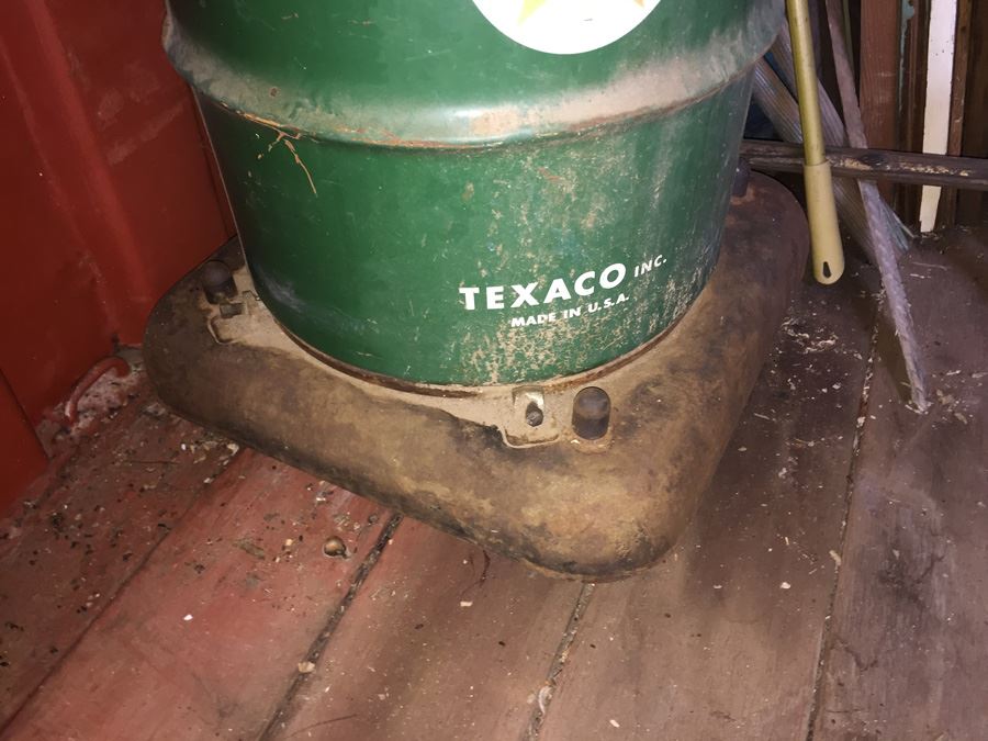 TEXACO Station Transmission Fluid Drum Dispenser [Photo 3]