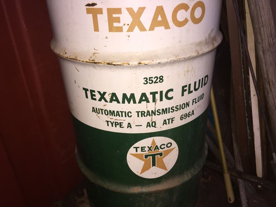 TEXACO Station Transmission Fluid Drum Dispenser [Photo 7]