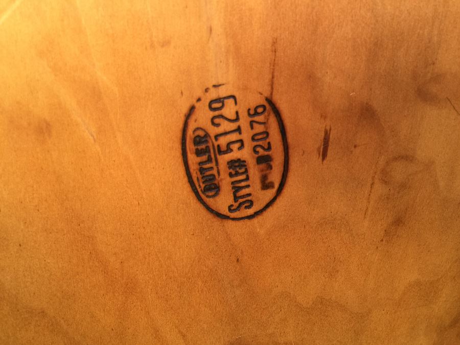 Vintage Drop-Leaf Table With Drawer BUTLER Style 5129 [Photo 8]