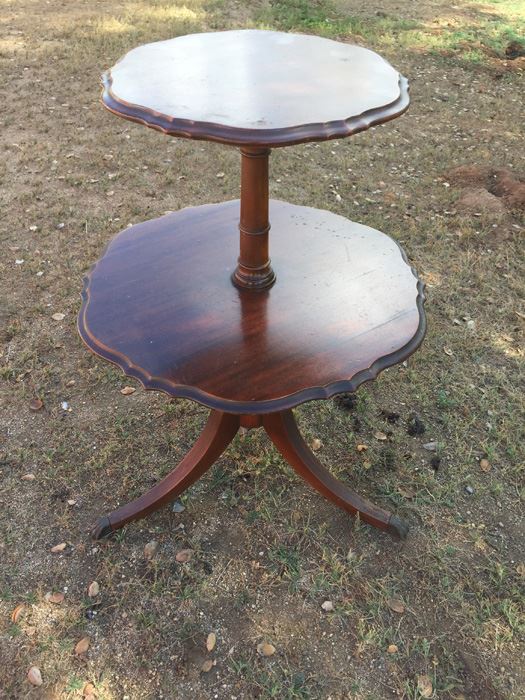 2-Tier Dumbwaiter Table By Imperial [Photo 4]