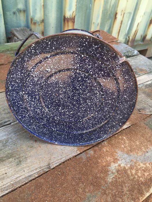 Vintage Enamelware Farm Kitchen Coffee Pot [Photo 7]