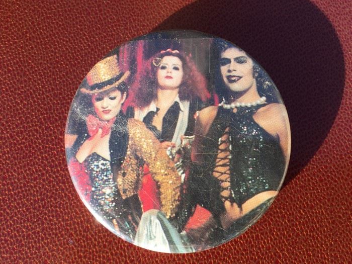 Vintage Rocky Horror Picture Show Button