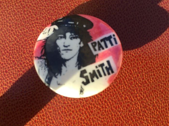 Vintage Patti Smith Buttons