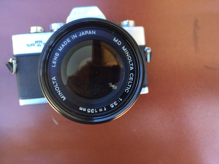 Camera Lot Includes Minolta Camera With Multiple Lenses And Camera Bag [Photo 8]