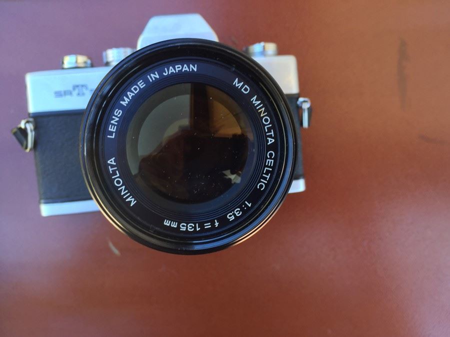 Camera Lot Includes Minolta Camera With Multiple Lenses And Camera Bag [Photo 9]