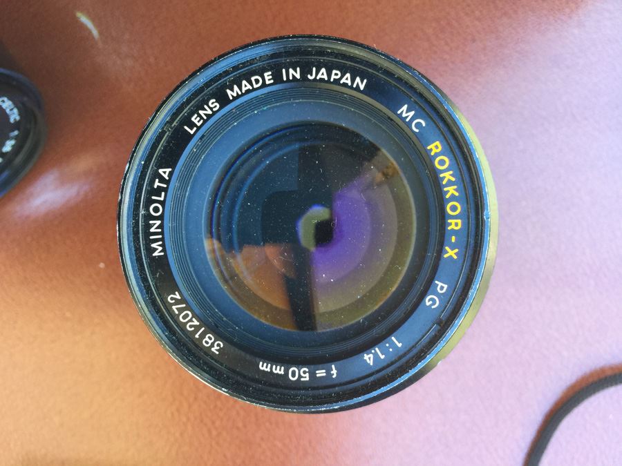 Camera Lot Includes Minolta Camera With Multiple Lenses And Camera Bag [Photo 17]