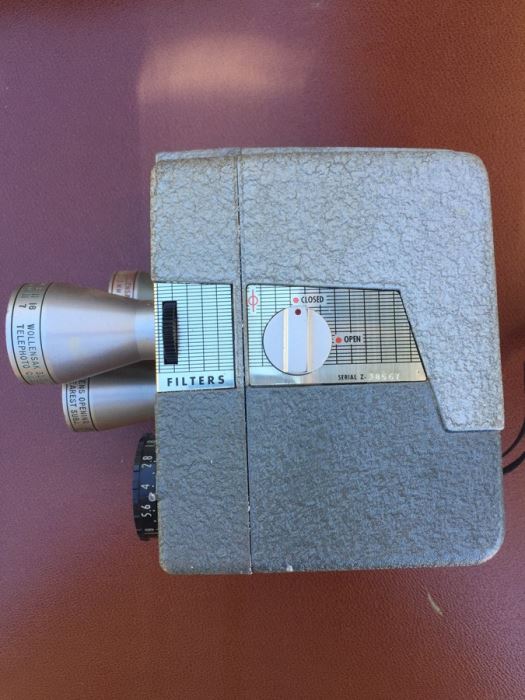 Vintage 1950's Wollensak Model 43 8mm Film Home Movie Camera With Case [Photo 7]
