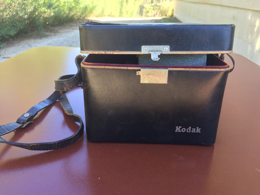 Vintage 1950's Wollensak Model 43 8mm Film Home Movie Camera With Case [Photo 4]