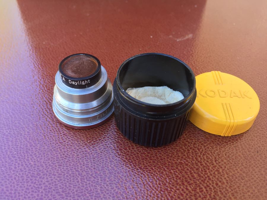 Vintage Kodak Camera Cine-Kodak Magazine 8 Camera With Case And Extra Lens [Photo 7]