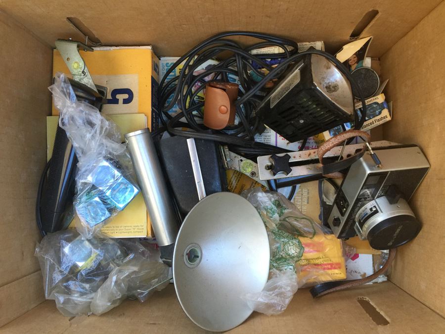 Box Of Camera Equipment