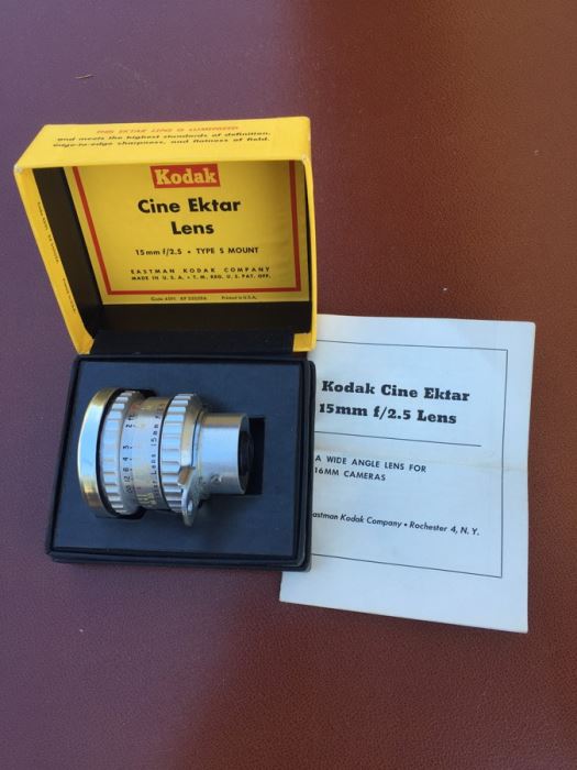 Kodak Cine Ektar Lens 15MM [Photo 2]
