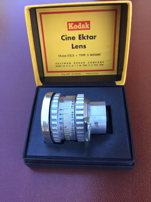 Kodak Cine Ektar Lens 15MM