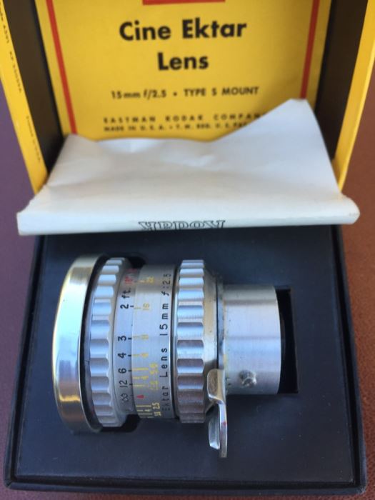 Kodak Cine Ektar Lens 15MM [Photo 3]