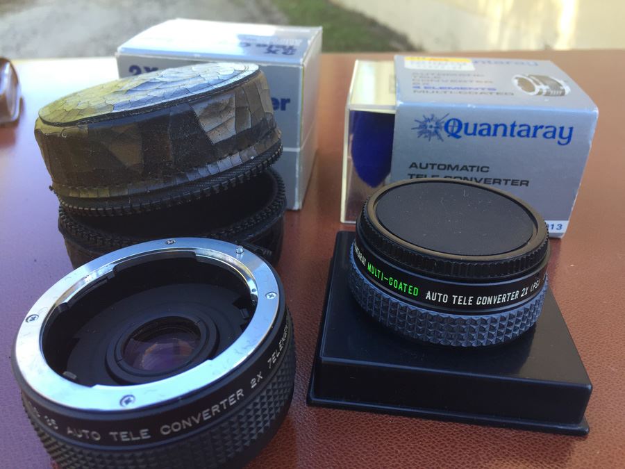 (2) Tele Converter Lenses [Photo 2]