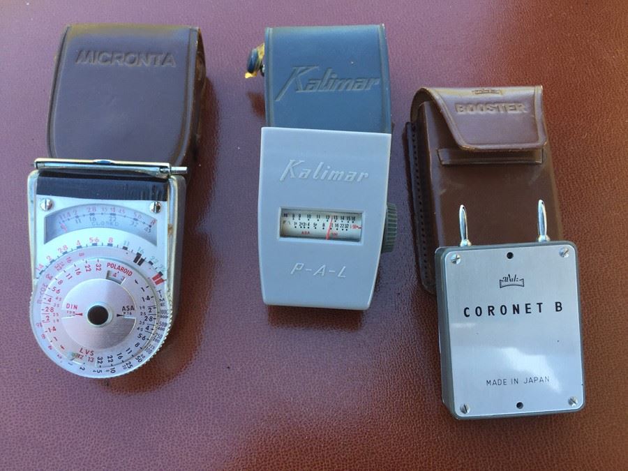 (3) Light Meters [Photo 2]