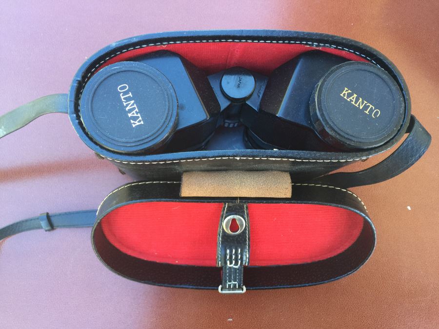 Vintage KANTO 7x35 Field Binoculars With Case [Photo 1]
