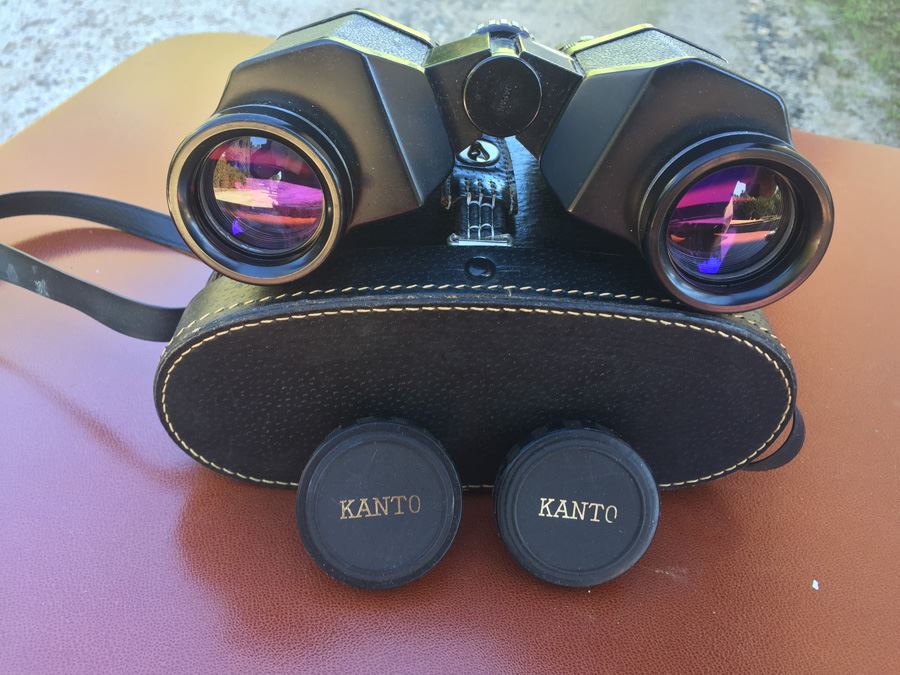 Vintage KANTO 7x35 Field Binoculars With Case [Photo 4]