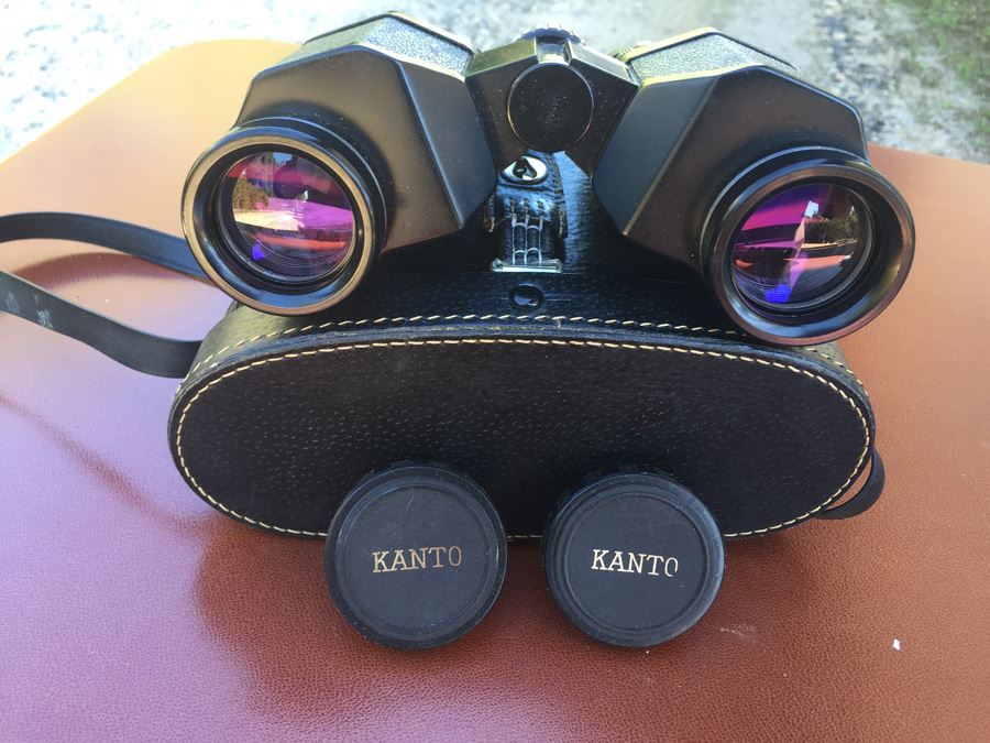 Vintage KANTO 7x35 Field Binoculars With Case [Photo 2]
