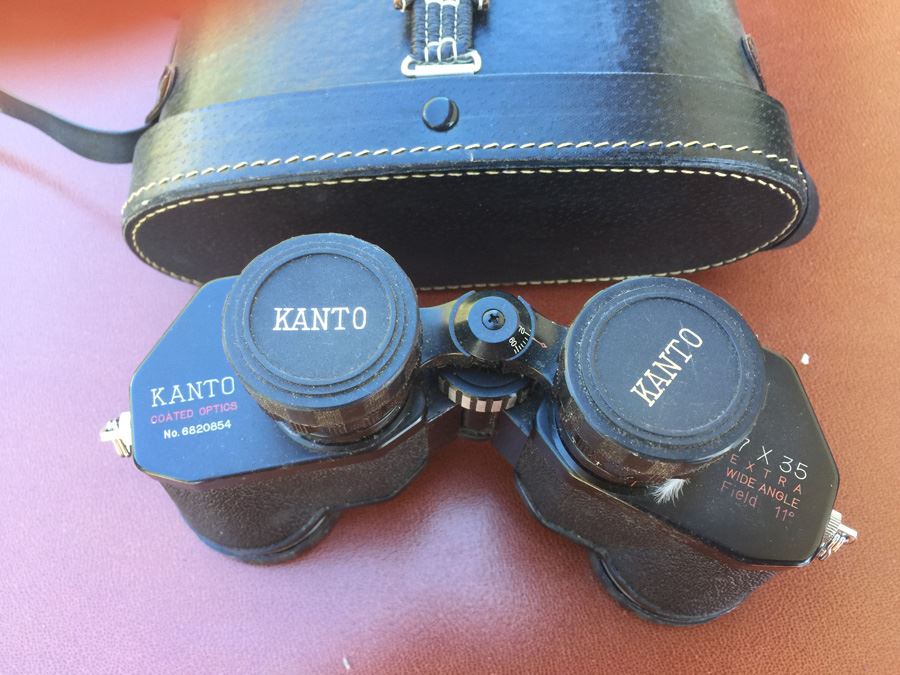 Vintage KANTO 7x35 Field Binoculars With Case [Photo 5]