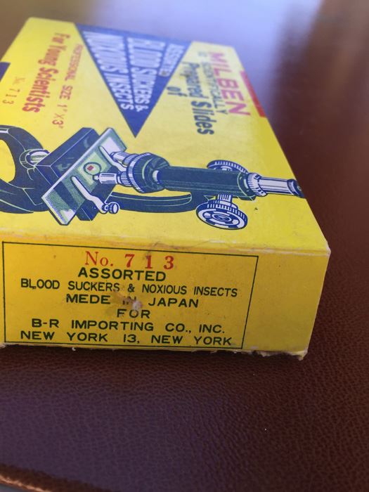 MILBEN Slides Of Assorted Blood Suckers & Noxious Insects For Young Scientists [Photo 8]