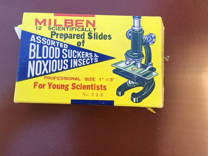 MILBEN Slides Of Assorted Blood Suckers & Noxious Insects For Young Scientists [Photo 4]