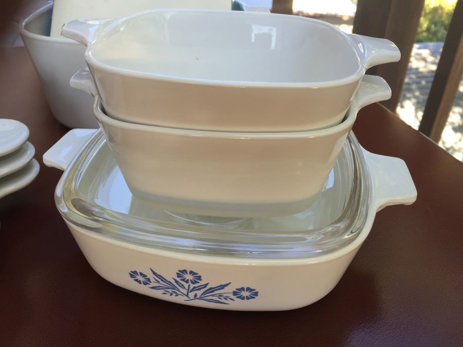 Vintage Corning Ware Cornflower Lot [Photo 2]