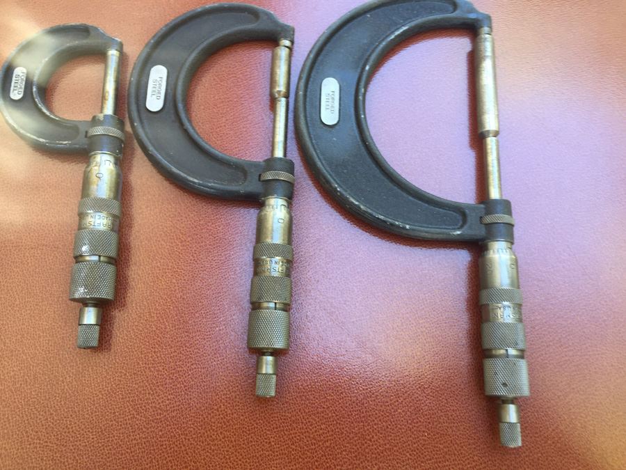 (3) Vintage Craftsman Micrometers [Photo 4]