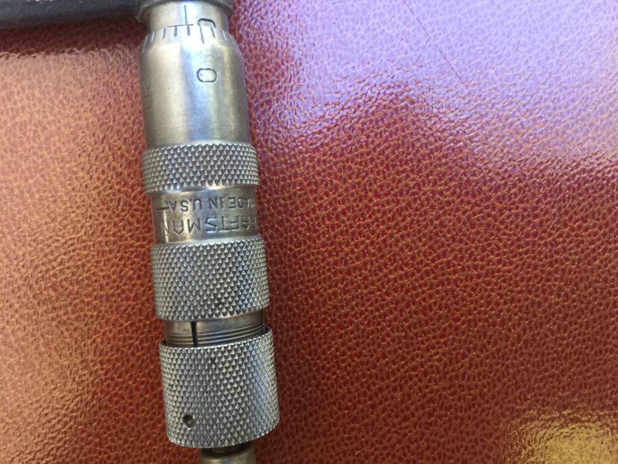 (3) Vintage Craftsman Micrometers [Photo 3]