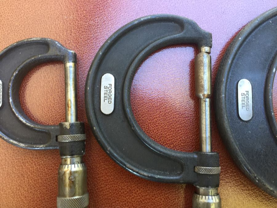 (3) Vintage Craftsman Micrometers [Photo 2]