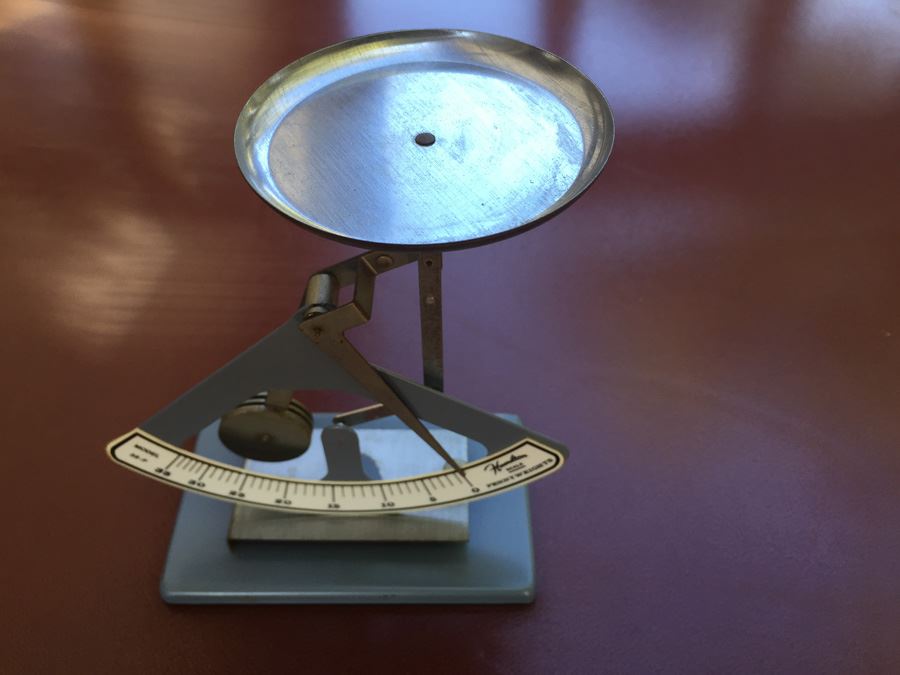 Vintage Hamilton PENNYWEIGHTS Scale Model 35-P For Weighing Precious Metals [Photo 1]